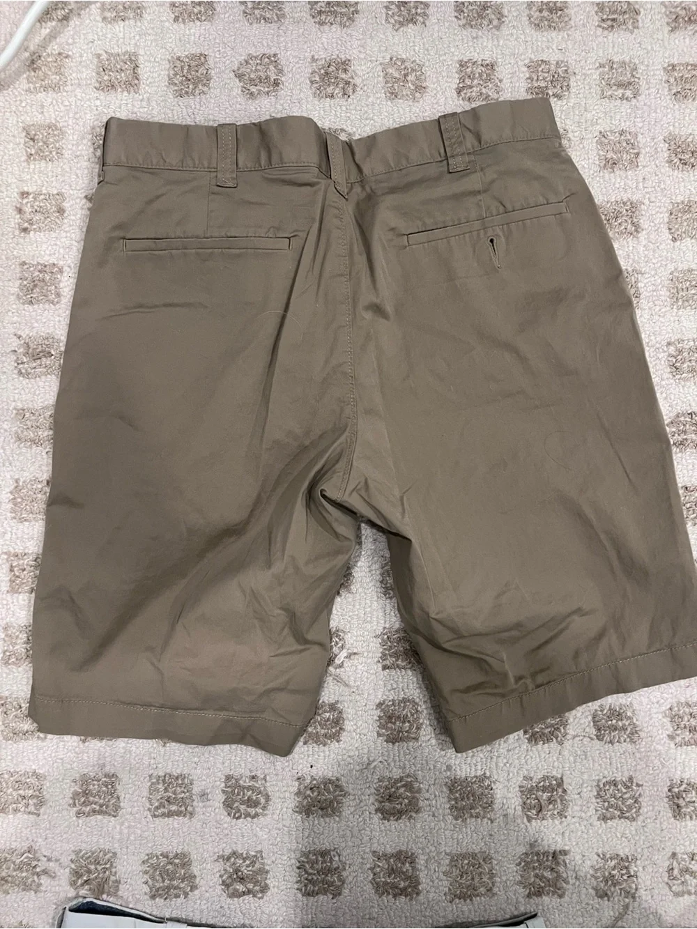 Jcrew Men's Classic Chino Shorts - Khaki and Stone 30 waist 10.5in inseam